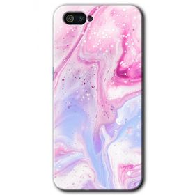 Realme C2 Kabarmış Leke Baskılı Uyumlu Silikon Kılıf