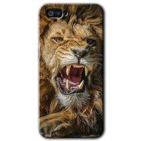 Realme C2 King Lion Baskılı Uyumlu Silikon Kılıf