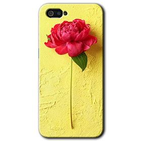 Realme C2 Kırmızı Gül Baskılı Uyumlu Silikon Kılıf