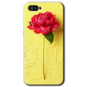 Realme C2 Kırmızı Gül Baskılı Uyumlu Silikon Kılıf