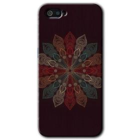 Realme C2 Mandala Flower Wal Baskılı Uyumlu Silikon Kılıf