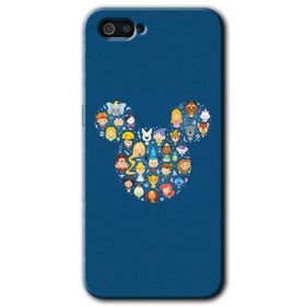 Realme C2 Mickey Baskılı Uyumlu Silikon Kılıf