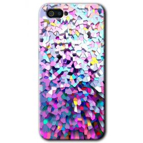 Realme C2 Mosaic Fragments Colorfull Baskılı Uyumlu Silikon Kılıf