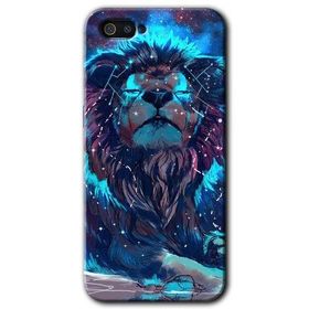 Realme C2 Neon Aslan Baskılı Uyumlu Silikon Kılıf