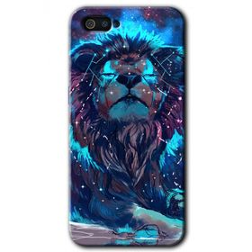 Realme C2 Neon Aslan Baskılı Uyumlu Silikon Kılıf