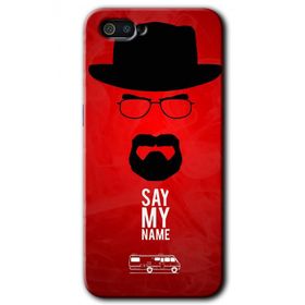 Realme C2 Say My Name Baskılı Uyumlu Silikon Kılıf