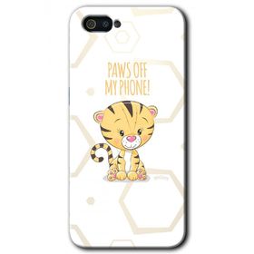 Realme C2 Sevimli Kedi 1 Baskılı Uyumlu Silikon Kılıf