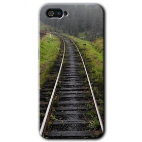 Realme C2 Tren Yolu Baskılı Uyumlu Silikon Kılıf