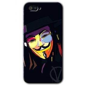 Realme C2 Uyumlu Vendetta Baskılı Silikon Kılıf