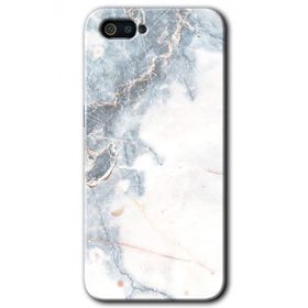 Realme C2 White Marble Baskılı Uyumlu Silikon Kılıf