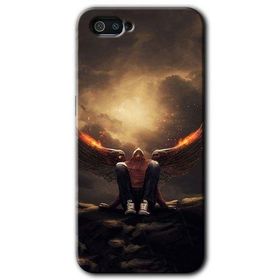 Realme C2 Wings of Power Baskılı Uyumlu Silikon Kılıf