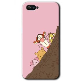 Realme C2 Winnie the Pooh Baskılı Uyumlu Silikon Kılıf