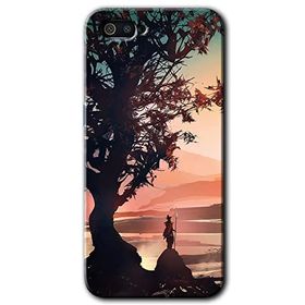 Realme C2 Yalnız Savaşcı Baskılı Uyumlu Silikon Kılıf
