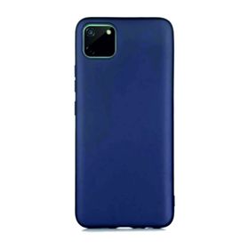 Realme C20 Lacivert Uyumlu Silikon Kılıf