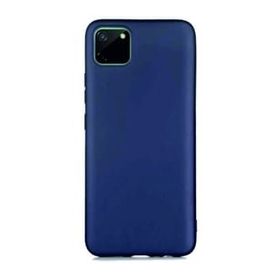 Realme C20 Lacivert Uyumlu Silikon Kılıf