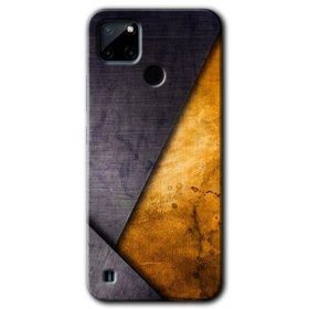 Realme C21 Abstract 3 Baskılı Uyumlu Silikon Kılıf