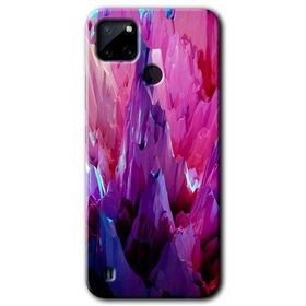 Realme C21 Abstraction Sharp Baskılı Uyumlu Silikon Kılıf