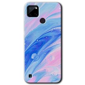 Realme C21 Art Design 38 Baskılı Uyumlu Silikon Kılıf