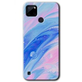 Realme C21 Art Design 38 Baskılı Uyumlu Silikon Kılıf