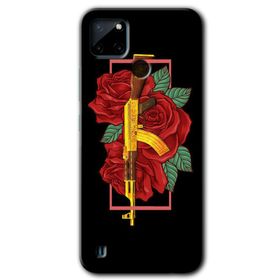 Realme C21 Bedel Baskılı Uyumlu Silikon Kılıf