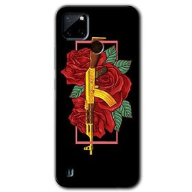 Realme C21 Bedel Baskılı Uyumlu Silikon Kılıf