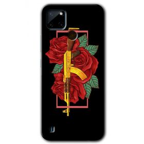 Realme C21 Bedel Baskılı Uyumlu Silikon Kılıf