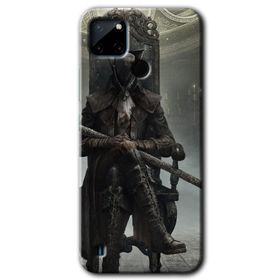 Realme C21 Bloodborne Hunters Baskılı Uyumlu Silikon Kılıf