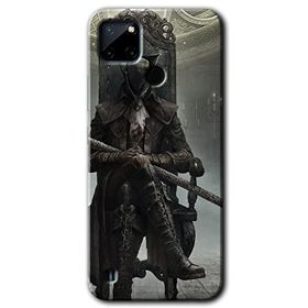 Realme C21 Bloodborne Hunters Baskılı Uyumlu Silikon Kılıf