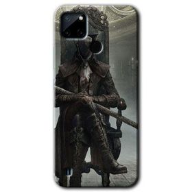 Realme C21 Bloodborne Hunters Baskılı Uyumlu Silikon Kılıf