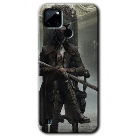 Realme C21 Bloodborne Hunters Baskılı Uyumlu Silikon Kılıf