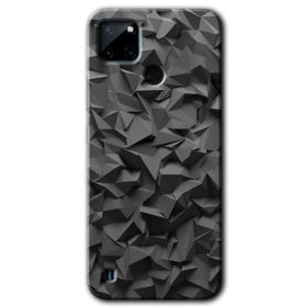 Realme C21 Dark Broke Baskılı Uyumlu Silikon Kılıf