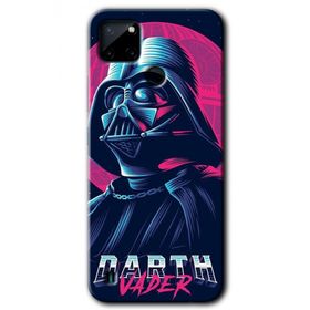 Realme C21 Darth Vader Baskılı Uyumlu Silikon Kılıf