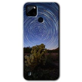 Realme C21 Eclipse Sky Baskılı Uyumlu Silikon Kılıf