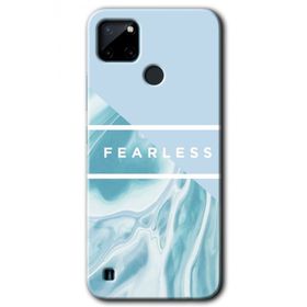 Realme C21 Fearless Baskılı Uyumlu Silikon Kılıf