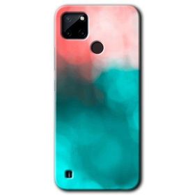 Realme C21 Flu Işık Baskılı Uyumlu Silikon Kılıf