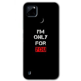 Realme C21 For You Baskılı Uyumlu Silikon Kılıf