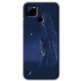 Realme C21 Gecenin Kraliçesi Baskılı Uyumlu Silikon Kılıf