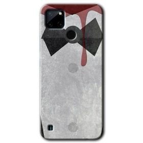 Realme C21 Gentleman Blood Baskılı Uyumlu Silikon Kılıf