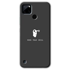 Realme C21 Headshot Baskılı Uyumlu Silikon Kılıf