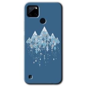 Realme C21 İceberg Baskılı Uyumlu Silikon Kılıf