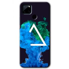 Realme C21 İnk Clot Baskılı Uyumlu Silikon Kılıf