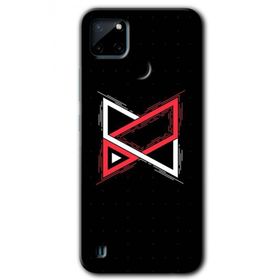 Realme C21 Kilit Baskılı Uyumlu Silikon Kılıf