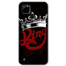 Realme C21 King Baskılı Uyumlu Silikon Kılıf