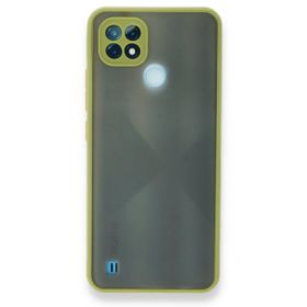 Realme C21 Montreal Silikon Kapak Açık Yeşil Kılıf