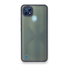 Realme C21 Montreal Silikon Kapak Lacivert Kılıf