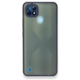 Realme C21 Montreal Silikon Kapak Lacivert Kılıf