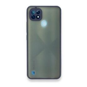 Realme C21 Montreal Silikon Kapak Lacivert Kılıf