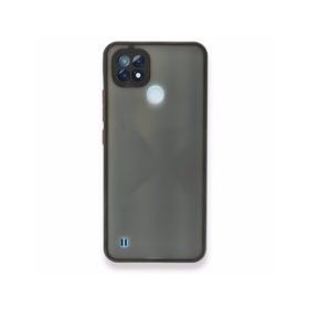 Realme C21 Montreal Silikon Kapak Siyah Kılıf