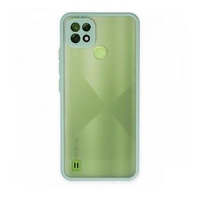 Realme C21 Montreal Silikon Kapak Turkuaz Kılıf