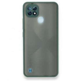 Realme C21 Montreal Silikon Kapak Yeşil Kılıf